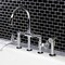 Kingston Brass KS2331CG Industrial Style Bridge Kitchen Faucet with Brass Sprayer, Polished Chrome KS2331CG - alternate 4